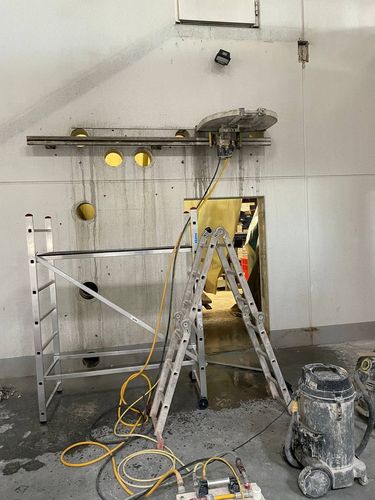 Kernbohrarbeiten von Experten für den Baustoffbereich